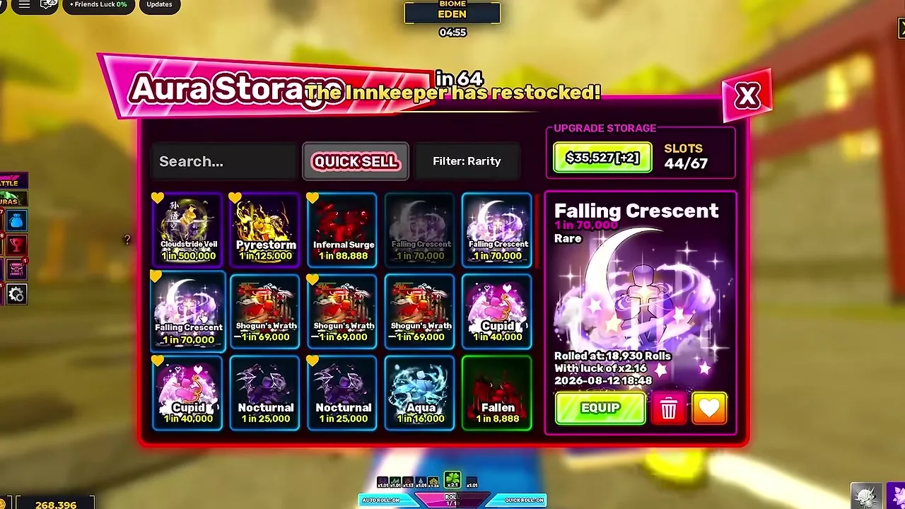 Unscathed RNG developer session still for Discord context