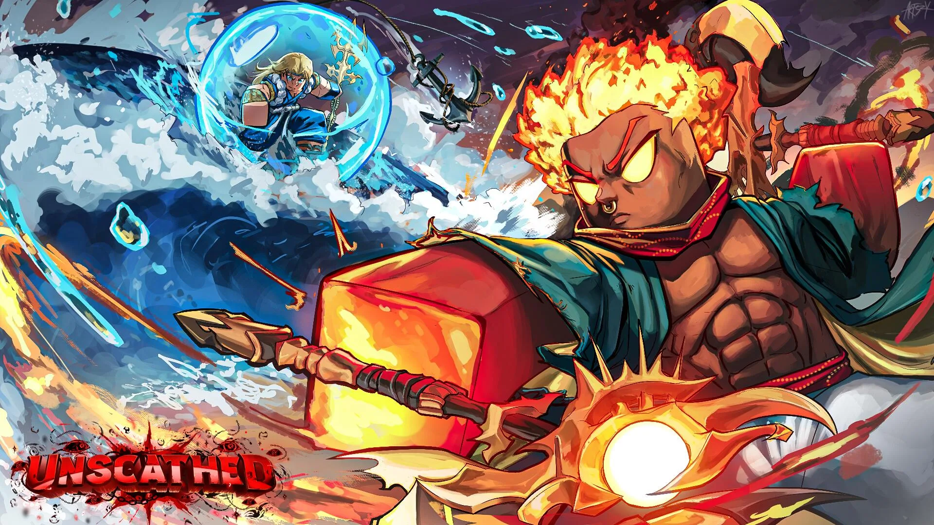 Unscathed RNG Roblox aura battler by Happy Goof Games