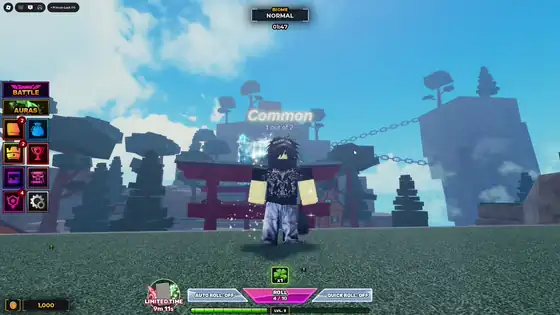 Unscathed RNG roll loop for biome + potion stacking